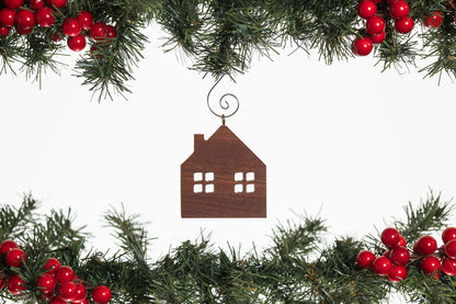 House Wooden Ornament