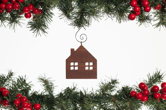 House Wooden Ornament