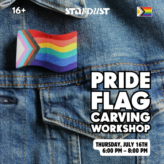 Pride Pin Carving Workshop (July 16th)