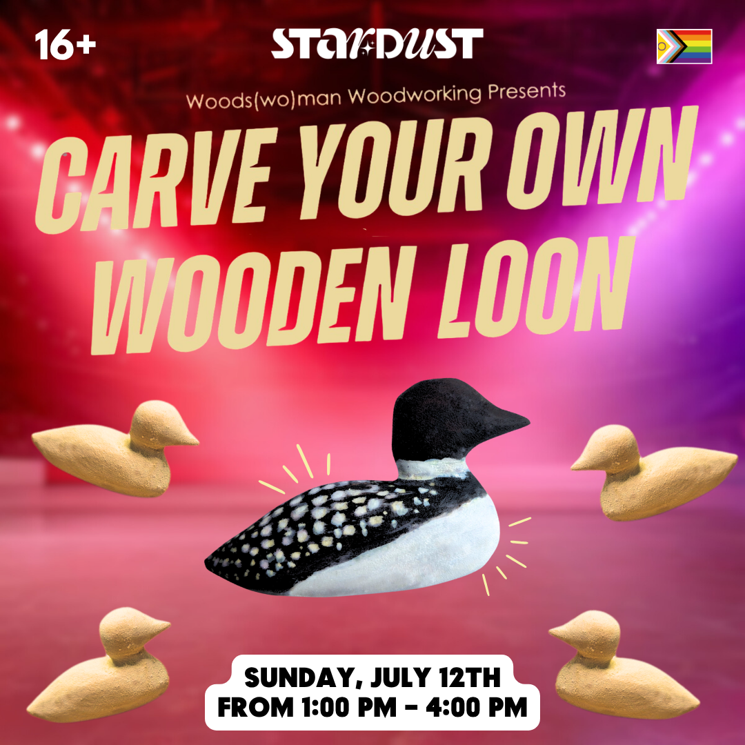 Carve Your Own Wooden Loon (July 12th)