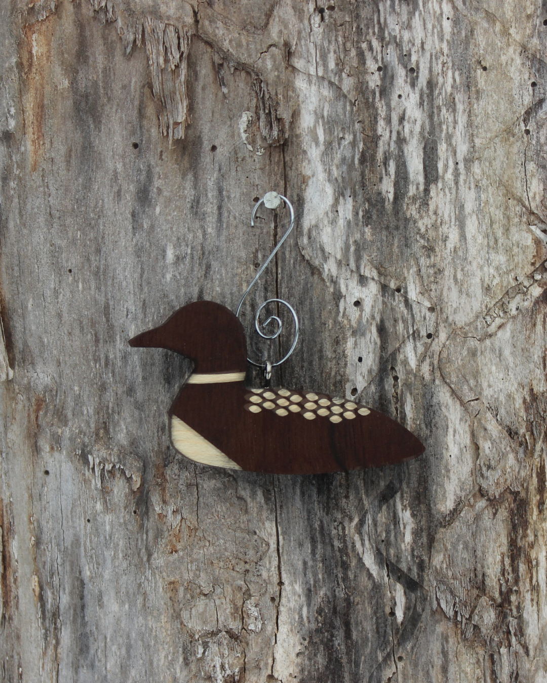 Loon Wooden Ornament