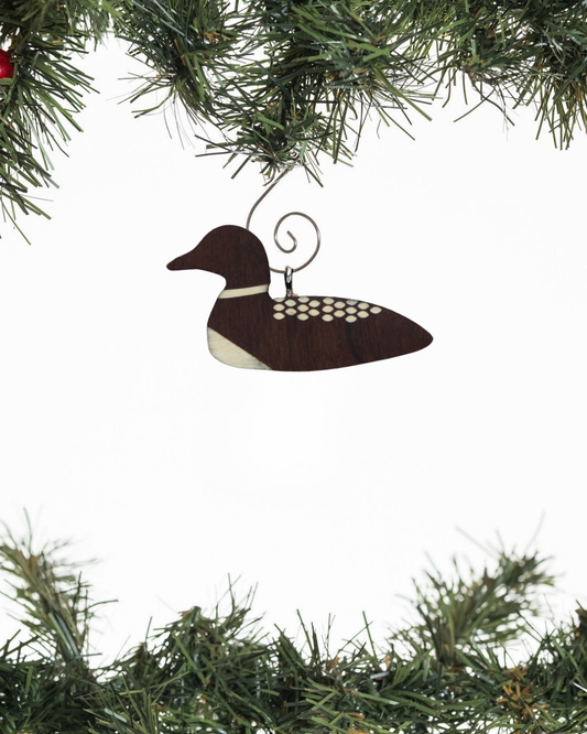 Loon Wooden Ornament