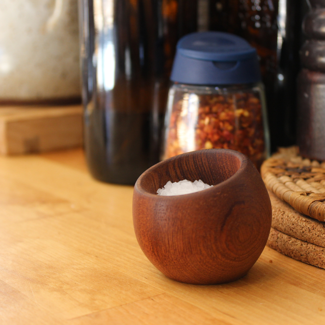 Wooden Pinch Pot