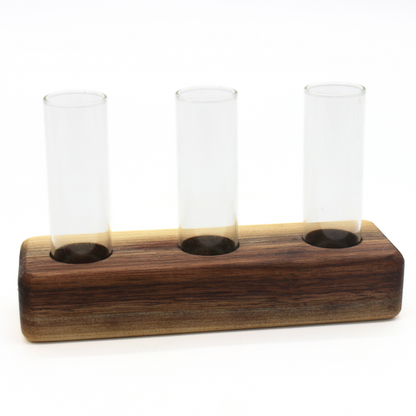 Propagation Station with Wooden Vial Holder