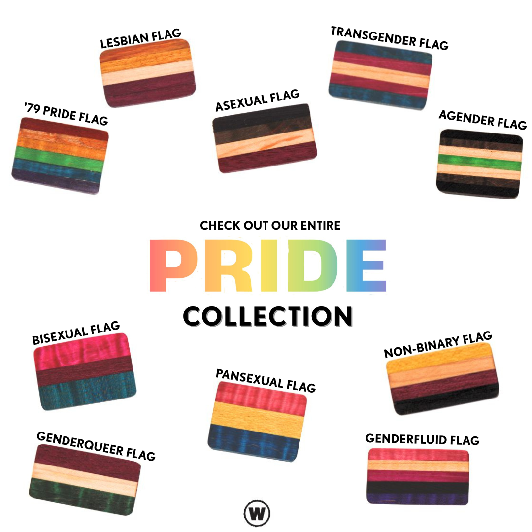 Genderqueer Pride Flag Keychain