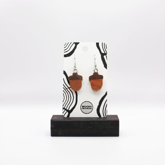 Acorn Wooden Earrings