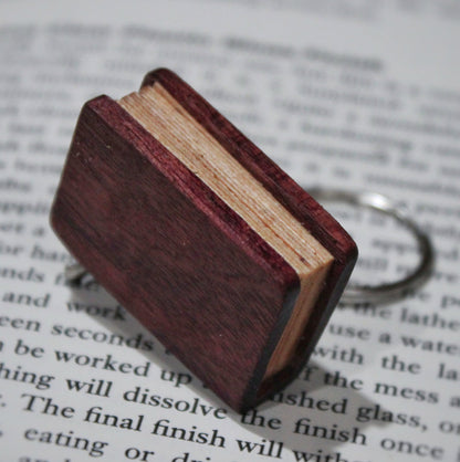 Mini Book Keychain