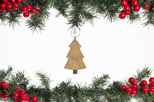 Wooden Tree Ornament